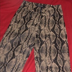 I.AM.GIA Snakeskin Pants
